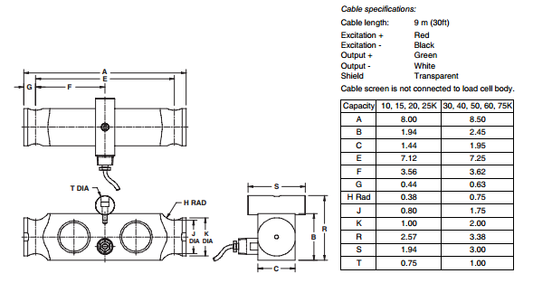 9423-30Klb產(chǎn)品尺寸圖