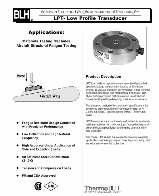 美國BLH LPT稱重傳感器尺寸 美國BLH LPT稱重傳感器尺寸