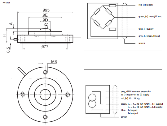 PR6251/13L產(chǎn)品尺寸圖 PR6251/13L產(chǎn)品尺寸圖