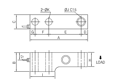 CPS-2tf產(chǎn)品尺寸圖 CPS-2tf產(chǎn)品尺寸圖