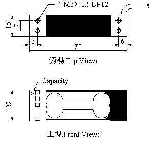 NA6稱重傳感器產(chǎn)品尺寸 NA6稱重傳感器產(chǎn)品尺寸