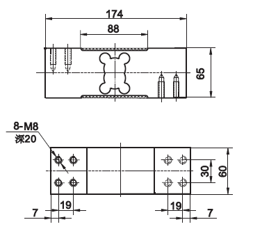 YZC-6A產(chǎn)品尺寸圖