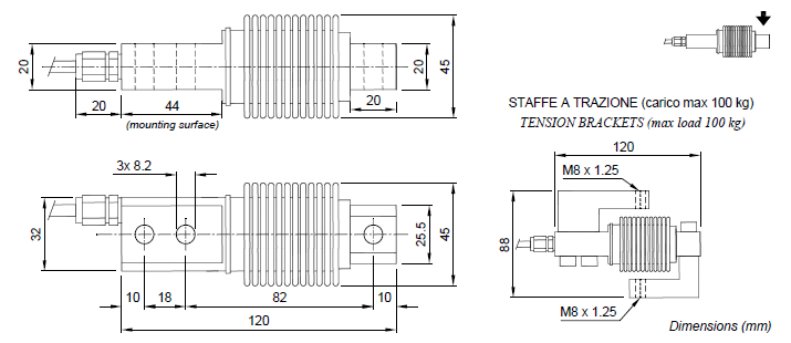 FCK-10Kg產(chǎn)品尺寸圖 FCK-10Kg產(chǎn)品尺寸圖